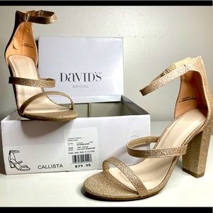 David’s Bridal wedding shoes